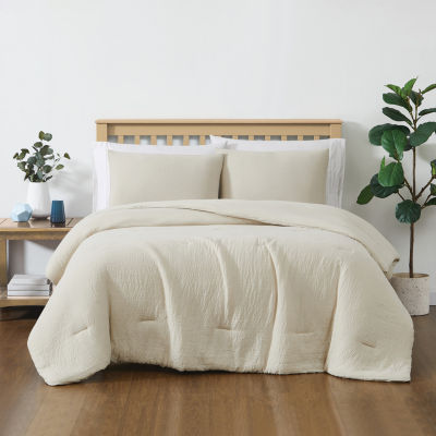Truly Soft Cozy Gauze Midweight Comforter Set