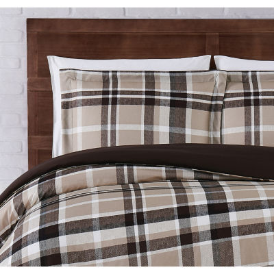 Truly Soft Paulette Plaid Duvet Cover Set