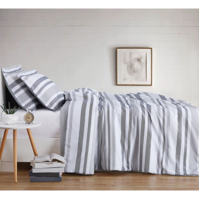 Truly Soft Curtis Stripe Duvet Cover Set