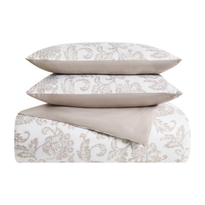 Cannon Sylvana Jacobean 3-pc. Duvet Cover Set