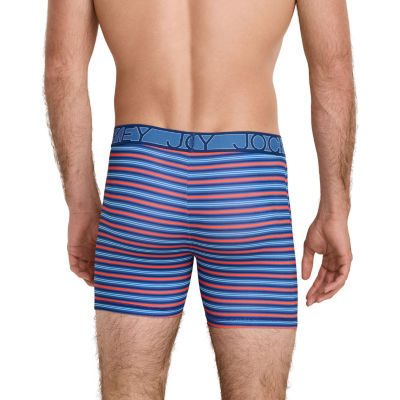 Jockey Active Microfiber Mens Boxer Briefs 9064