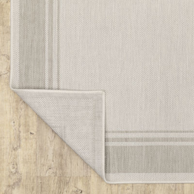 Covington Home Pamplona Casual Border 22" X 87" Indoor Outdoor Rectangular Runner