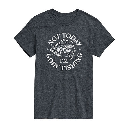 Mens Crew Neck Short Sleeve Regular Fit Big and Tall Graphic T-Shirt, 5x-large, Gray