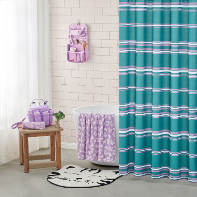 Forever 21 Varsity Stripe Shower Curtain