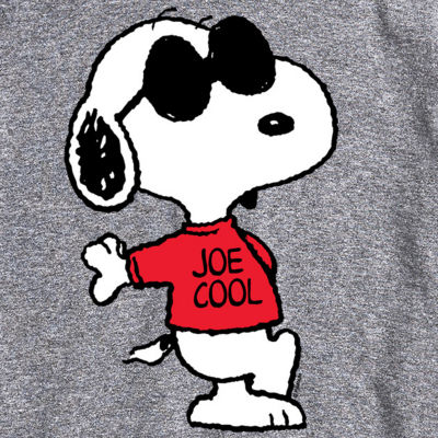 Mens Crew Neck Short Sleeve Regular Fit Peanuts Big and Tall Graphic T-Shirt