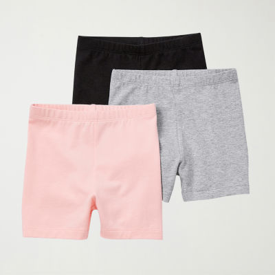 Okie Dokie Toddler & Little Girls 3-pc. Bike Short