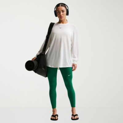 Nike Womens Moisture Wicking Quick Dry High Rise Knit 7/8 Ankle Legging