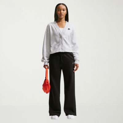 Nike Womens Y Neck Long Sleeve Cardigan