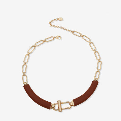 Worthington Womens 17 Inch Collar Necklace