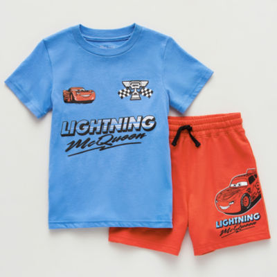 Disney Collection Little & Big Kid Boys Cars 2-pc. Short Set