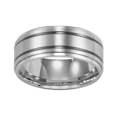  Stainless Steel Ring, Mens 9mm Band