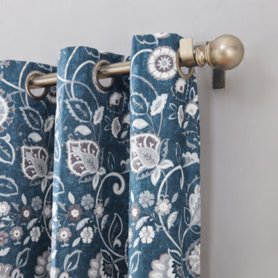 Sun Zero Jorah Grommet Top Energy Saving Light-Filtering Single Curtain Panel