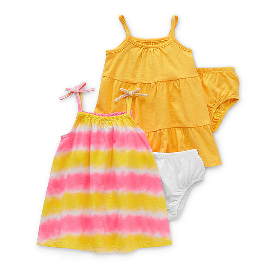Okie Dokie Baby Girls Sleeveless A-Line Dress