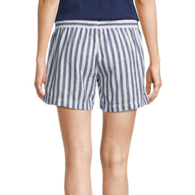 St. John's Bay Womens Mid Rise Soft Short