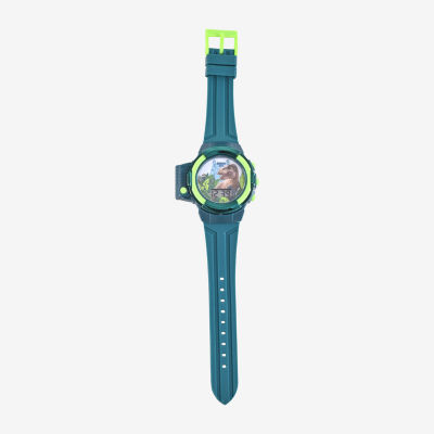 Jurassic World Boys Digital Green Strap Watch Jrw4071jc