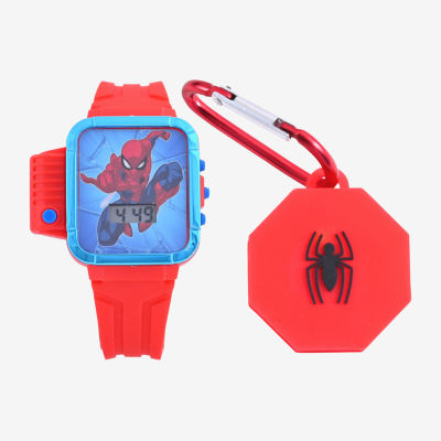 Spiderman Boys Red 2-pc. Watch Boxed Set Spd40121jc