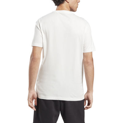 Reebok Mens Crew Neck Short Sleeve Regular Fit Graphic T-Shirt