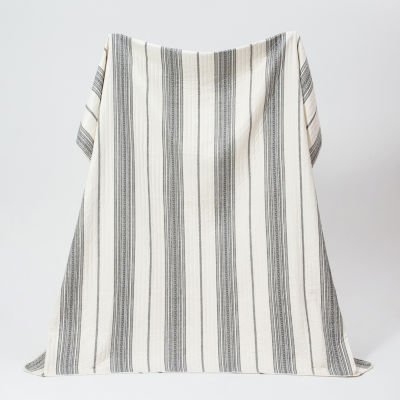 Linery Farmhouse Stripe Reversible Quilt Set