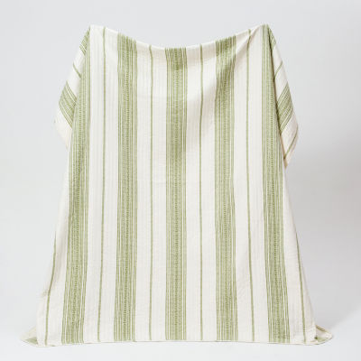 Linery Farmhouse Stripe Reversible Quilt Set
