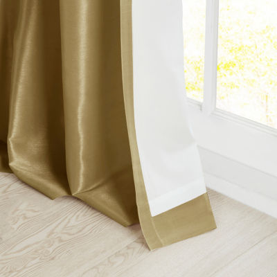 Madison Park Natalie Twisted Tab Light-Filtering Top Single Curtain Panel