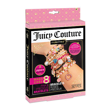 Juicy Couture Mini Pink & Precious Bracelets Kit, One Size, Multiple Colors