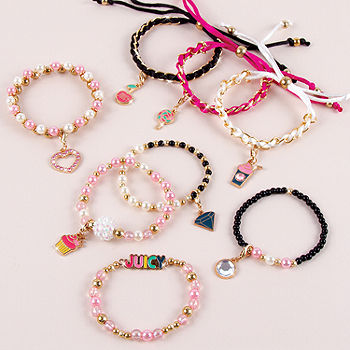 Make It Real - Juicy Couture Absolutely Charming Bracelet Making Kit - Kids  Jewelry Making Kit - DIY Charm Bracelet Making Kit for Girls - Friendship