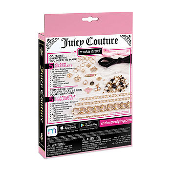 Juicy Couture Make It Real Chains & Charms Bracelet Kit Brand New Sealed  Box