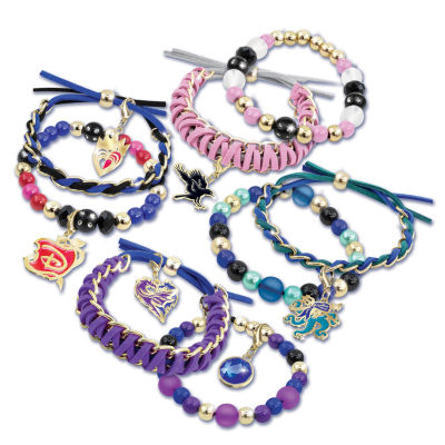 Disney Collection Descendants 3: Fierce Fashion Bracelets Kit 4-pc. Jewelry Kit