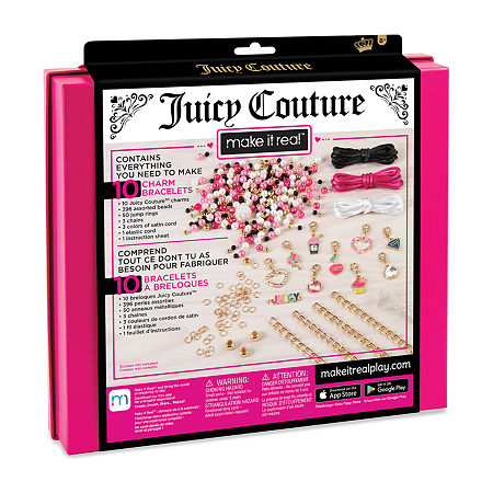 Juicy Couture Pink & Precious Bracelets Kit, One Size, Multiple Colors