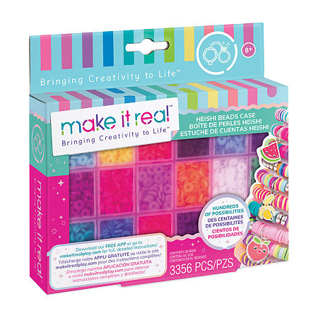 Make It Real Heishi Beads Case, One Size, Multiple Colors