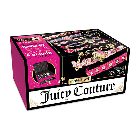 Juicy Couture Glamour Box DIY Bead Jewelry Kit, One Size, Multiple Colors