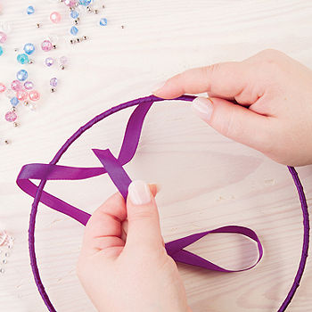 Make It Real DIY Dreamcatcher - Purple Pink Blue Butterfly - JCPenney