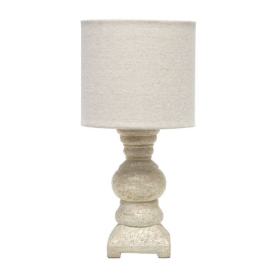 All the Rages Lalia Home Distressed Base Mini Table Lamp
