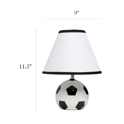 All the Rages Simple Designs Athletic Sports Table Lamp