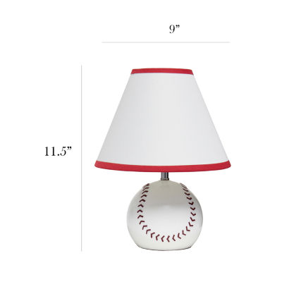 All the Rages Simple Designs Athletic Sports Table Lamp