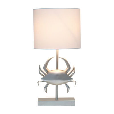 All the Rages Simple Designs Pinching Crab Table Lamp