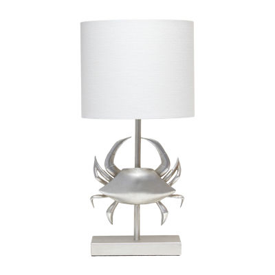 All the Rages Simple Designs Pinching Crab Table Lamp