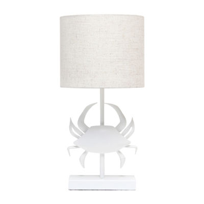 All the Rages Simple Designs Pinching Crab Table Lamp