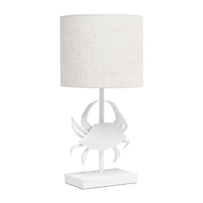 All the Rages Simple Designs Pinching Crab Table Lamp