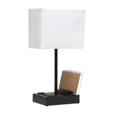 All the Rages Simple Designs 2 Usb Port Table Lamp