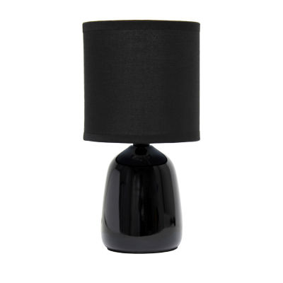 All the Rages Simple Designs Thimble Base Table Lamp