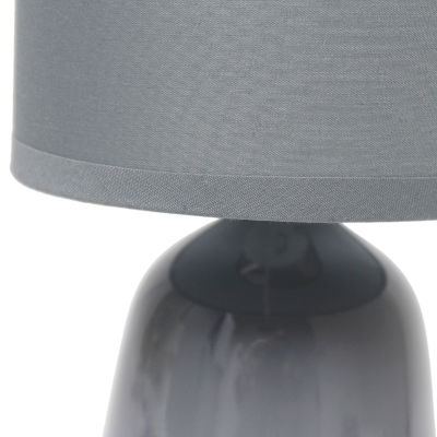 All the Rages Simple Designs Thimble Base Table Lamp