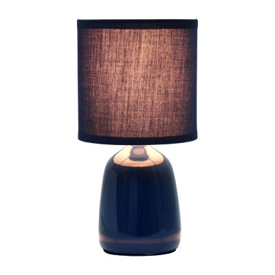 All the Rages Simple Designs Thimble Base Table Lamp