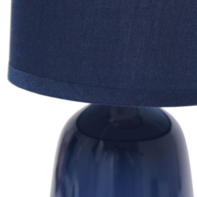 All the Rages Simple Designs Thimble Base Table Lamp