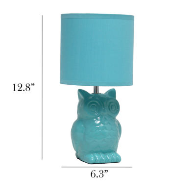 All the Rages Simple Designs Owl Table Lamp