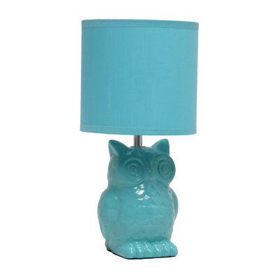 All the Rages Simple Designs Owl Table Lamp