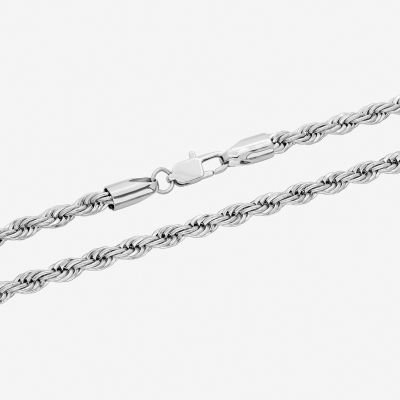 Mens Stainless Steel Rope Chain