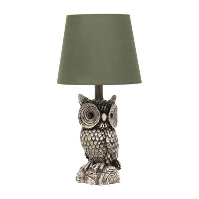 All the Rages Simple Designs Gazing Night Owl Table Lamp