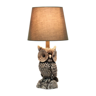 All the Rages Simple Designs Gazing Night Owl Table Lamp