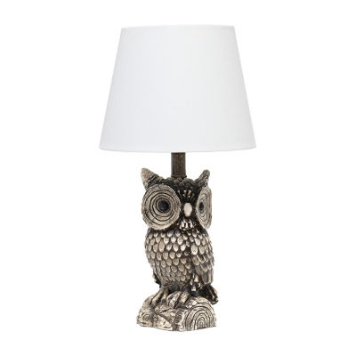 All the Rages Simple Designs Gazing Night Owl Table Lamp